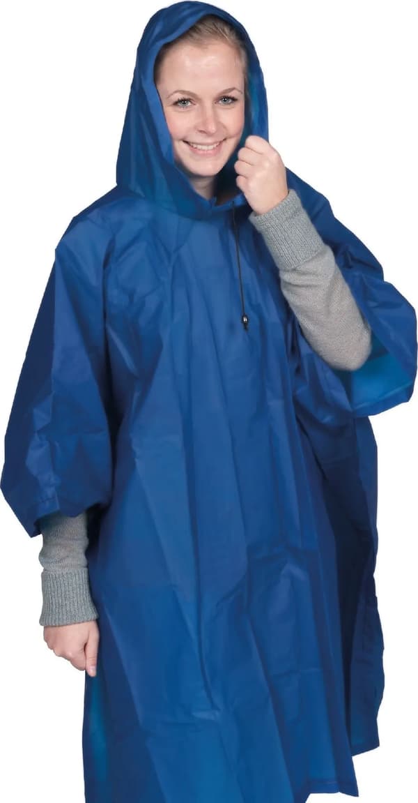 Regnponcho Blå (One Size)