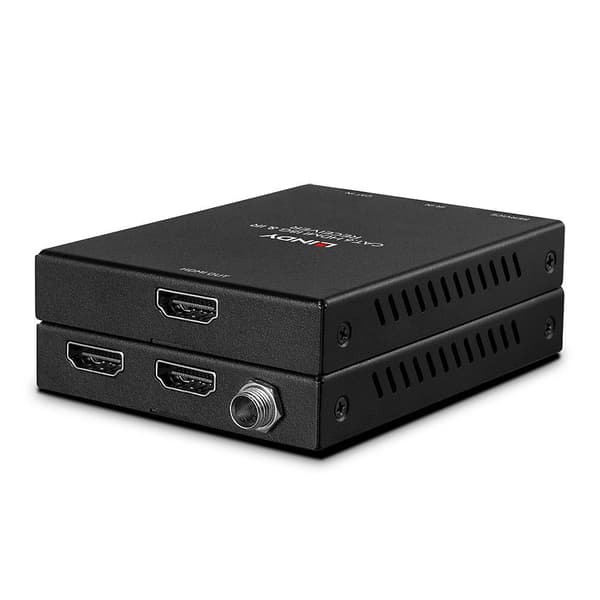 Lindy 50m Cat.6 HDMI 4K60 & IR Extender med PoC & Loop Out