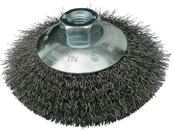 K.TILSPIDSET BØRSTE 115mm M14 BK600W BØLGET TRÅD