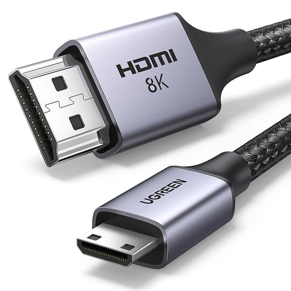 Mini HDMI - HDMI-kabel 8K UGREEN HD163 1m