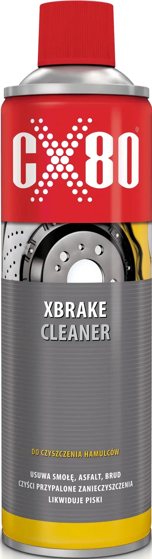 Forberedelse til rengøring af bremser XBRAKE CLEANER 600ml CX80