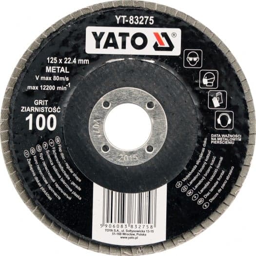 ? FLAT LEAF THORN 125mm P80