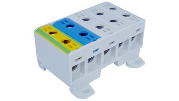 5-sporet universal klemrække 5x16 E.4160/16