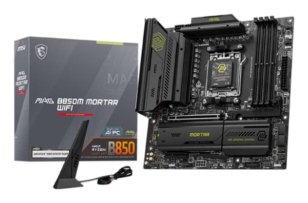 MSI Bundkort MAG B850M MORTAR WIFI - Micro ATX - Socket AM5 - AMD B850