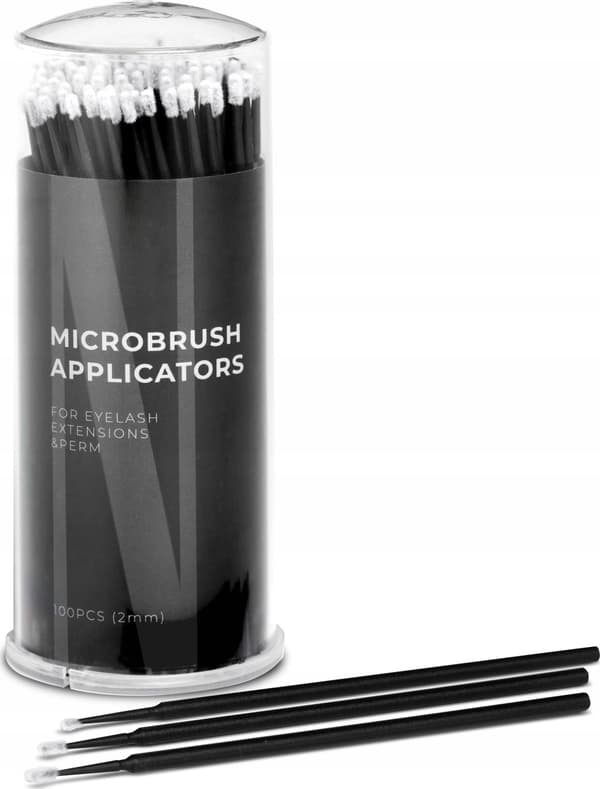 Nanolash_Microbrush mikroapplikaattorit ripsille 2mm 100kpl.