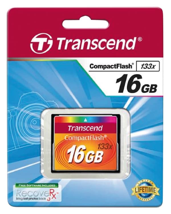Transcend Compact Flash 16GB 133x