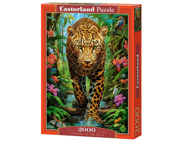 Palapeli 2000 Leopardi luonnossa CASTOR