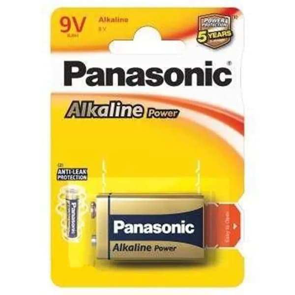 Panasonic Battery Power 9V Block 1 kpl