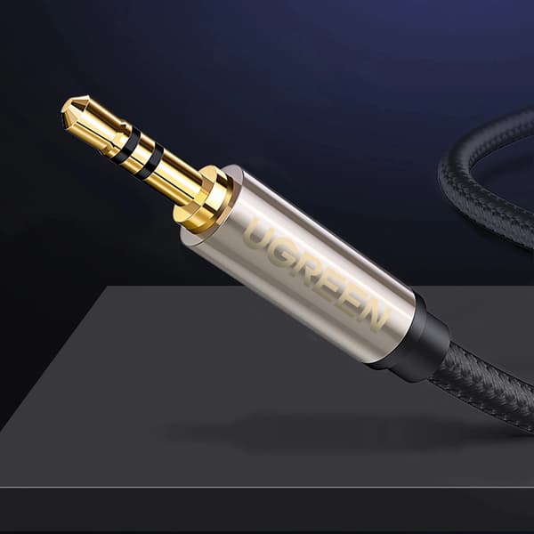 Jack-kaapeli pro TRS UGREEN AV127 3,5 mm 3m (harmaa)