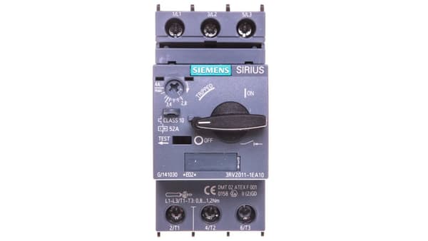 Motorafbryder 3P 1.5kW 2.8-4A S00 3RV2011-1EA10