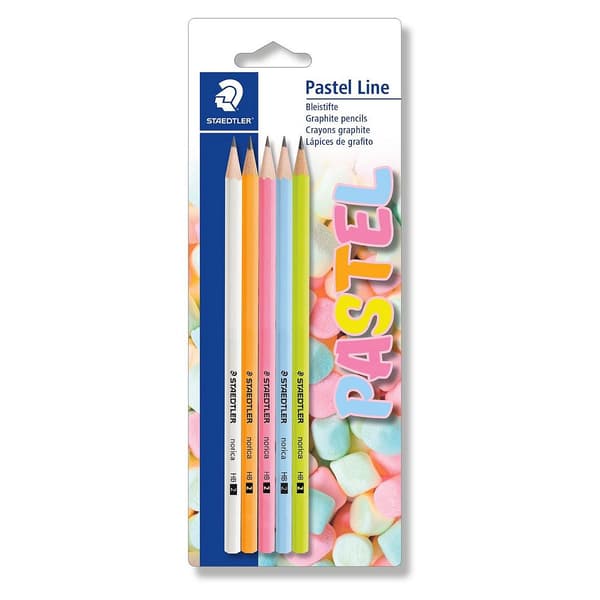 HB Pastel blyant 5 stk. STAEDTLER