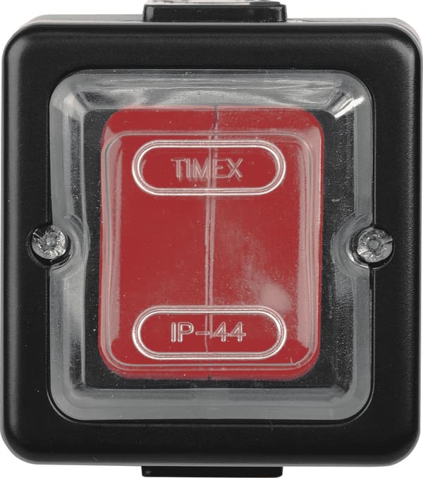 Timex LOFT Connector Single IP44 Sort, Rød Gummibelagt Nøgle (WNT-1J CZA-CZE)