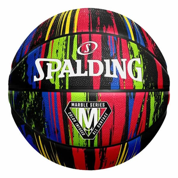 Koripallo Spalding Marble Series Musta 7