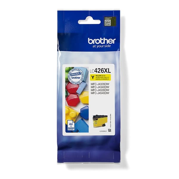 Brother Blækpatron LC-426XLY - Gul