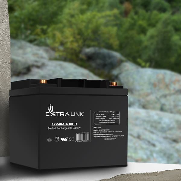 EXTRALINK AGM batteri 12V 40AH