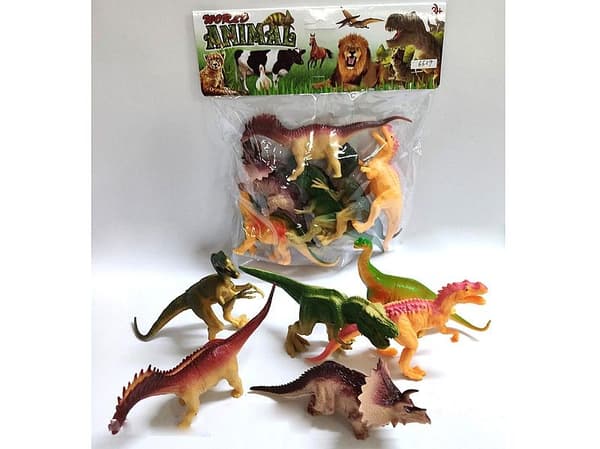 Adar Figurer Set med 6 Dinosaurier (547490)