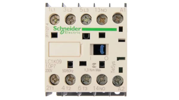 Effektkontaktor 9A 3P 230V AC 1Z 0R LC1K0910P7