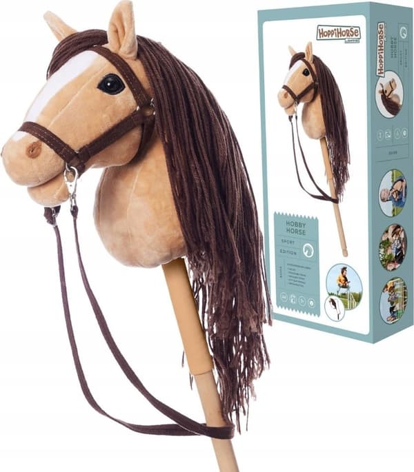 Keppihevonen HOPPIHORSE A4 beige