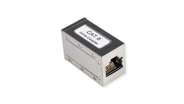 Roline Rj-45 Modulkobling, Cat.6, Skærmet, Sølv