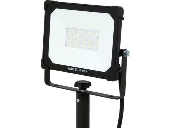 YATO SMD LED-STRÅLKASTARE MED STATIV 30W 2850LM