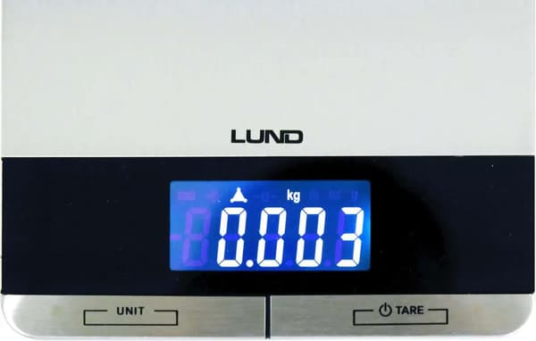 Köksvåg Lund silver upp till 5 kg