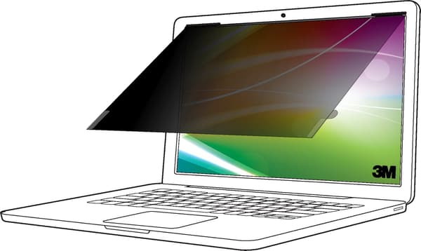 3M Bright Screen sekretessfilter för 15,6 tums bärbar dator, 16:9, Bp156W9B
