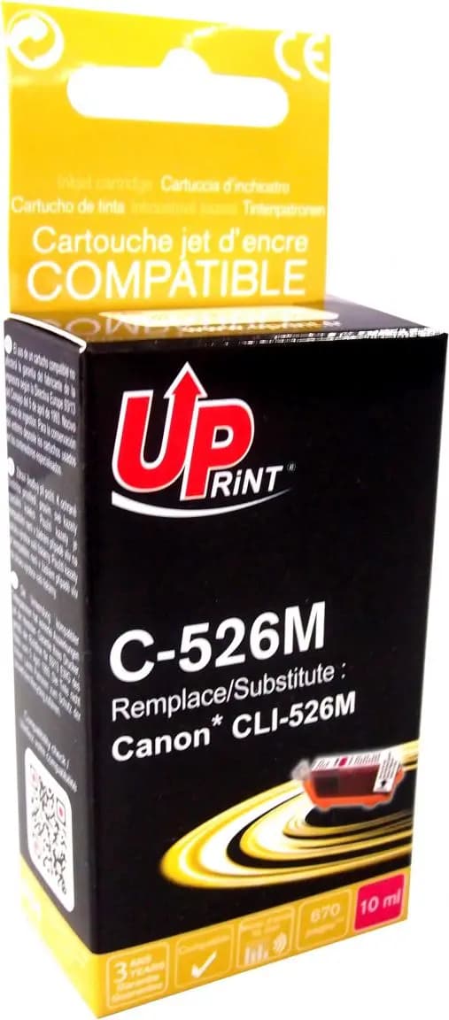 Bläckpatron UPrint Ink C-526M/LI526M (Magenta)