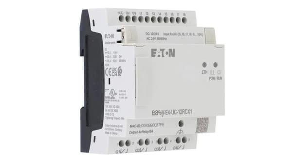 Eaton Programmerbar Sändare EasyE4 12-24VDC 24VAC 8DI, 4AI 4DO-R EASY-E4-UC-12RCX1 (197212)