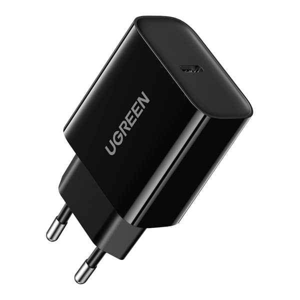 UGREEN USB-C 20W PD Vægoplader EU Sort