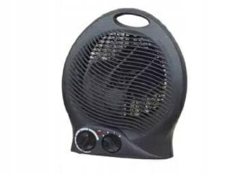 Fläktvärmare 2000W svart VO0800