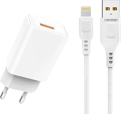 Oplader Denmen DC01 1x USB-A 2.4 A (29375)
