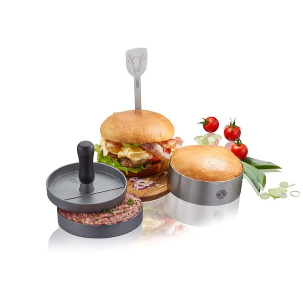 Burgerisetti 3 osaa GEFU BBQ G-89494
