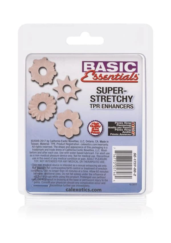 Pierscien-Basic Essentials 4-pack