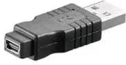 USB-adapter PremiumCord MiniUSB - USB Svart (kur10)