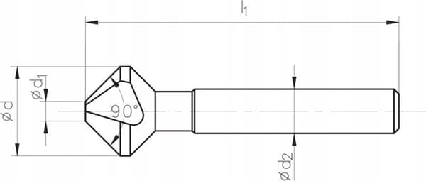 Fanar TILLER DIN 335-C 90\"*10.4 HSS