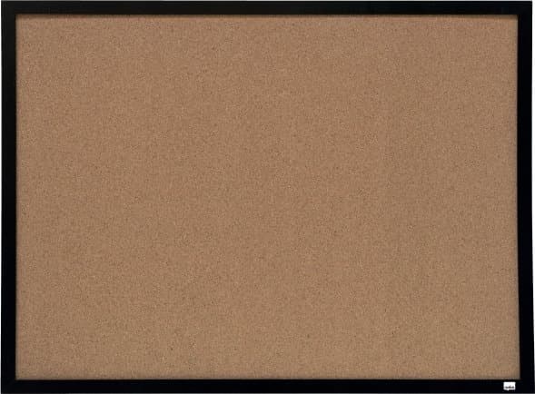 Nobo korktavle med sort ramme 585x430 mm