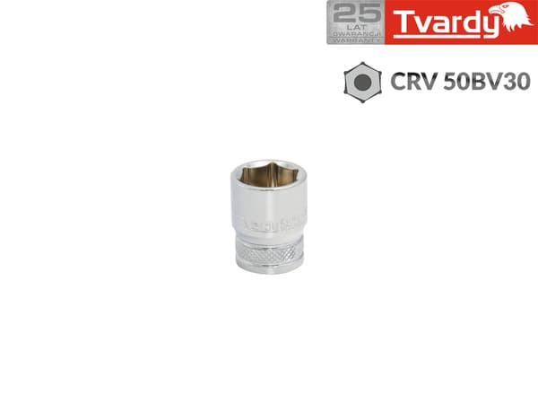 Sekskanttop 1/4\" 11 mm TVARDY (10/100)