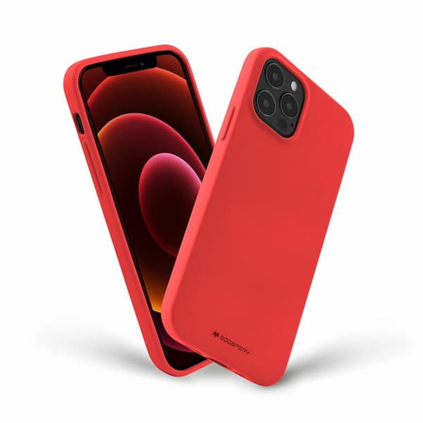 Mercury blødt telefoncover til iPhone 14 rød/rød