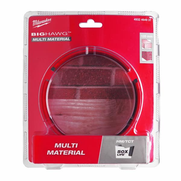 MILWAUKEE HULSAVES BIG HAWG 133mm MULTI MATERIAL