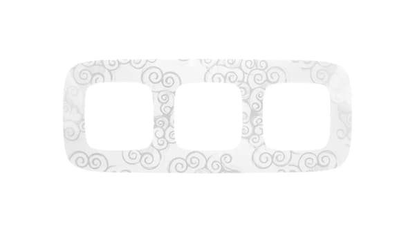 VALENA ALLURE Kolmoiskehys arabesque kromi 754343