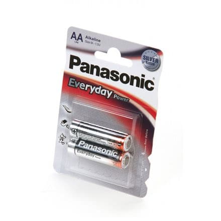 Panasonic Battery Everyday Power AA/R6 2 kpl