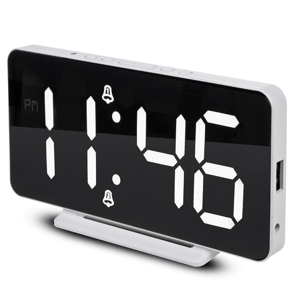 Ur med alarm og termometerfunktion, GreenBlue, Sort, GB383