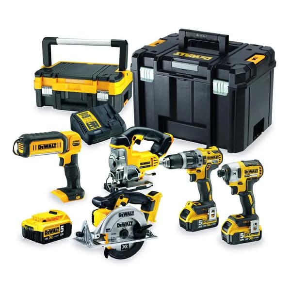Dewalt 11-delars elverktygssats (DCK551P3T-QW)