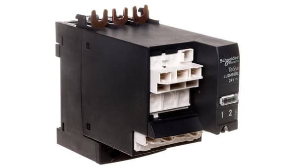 Vendeblok LUM2M 32A 24V AC/DC direkte montering LU2MB0BL