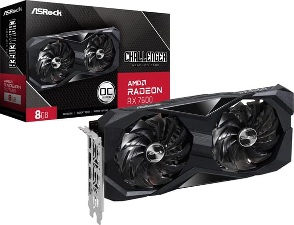 Asrock RX 7600 CL 8GO -näytönohjain