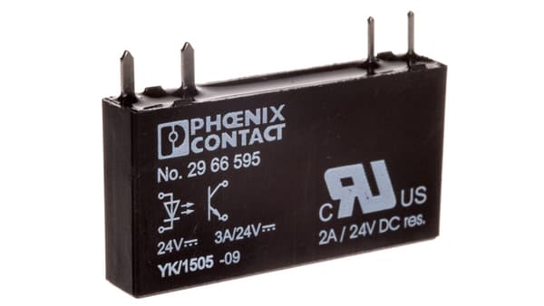 Phoenix Contact Solid State Relæ 1Z 24V DC 3A OPT-24DC/24DC/2 (2966595)