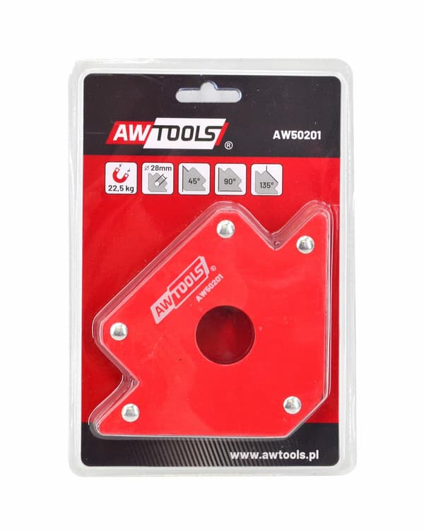 AWTOOLS MAGNETISK SVEJSEFANGER 22,5KG.102X155x17