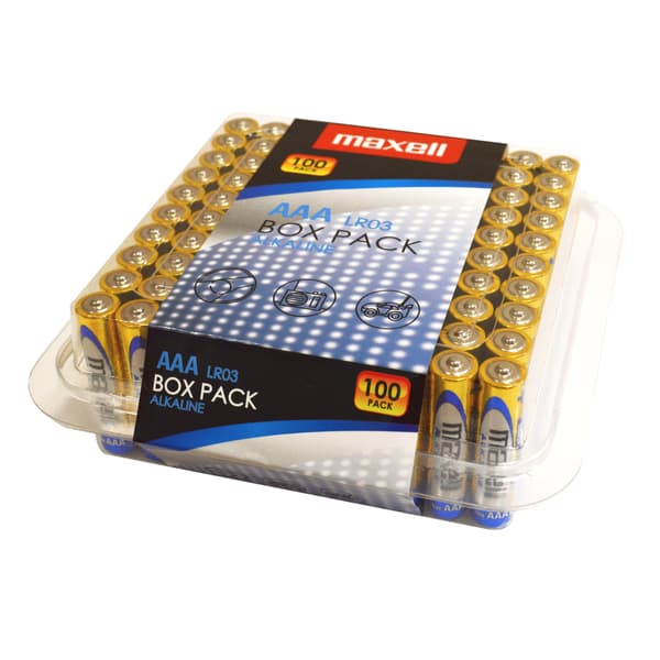 LR03 100PACK (10x10T) Maxell