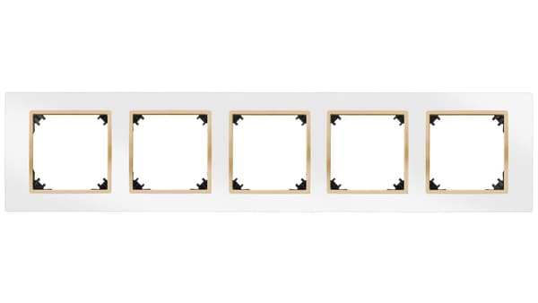 VESTRA väggram IP20 vit/guld 3875-27