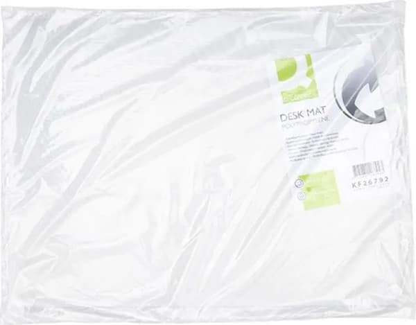 Q-Connect Skriveunderlag Q-CONNECT, PP, 400x530mm, transparent